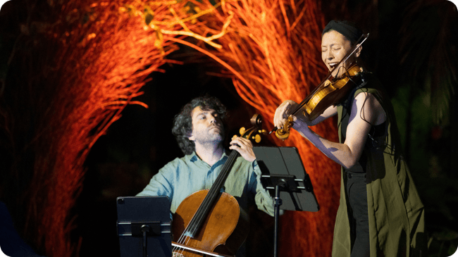 The Bowerbird Collective playing at Common Ground
