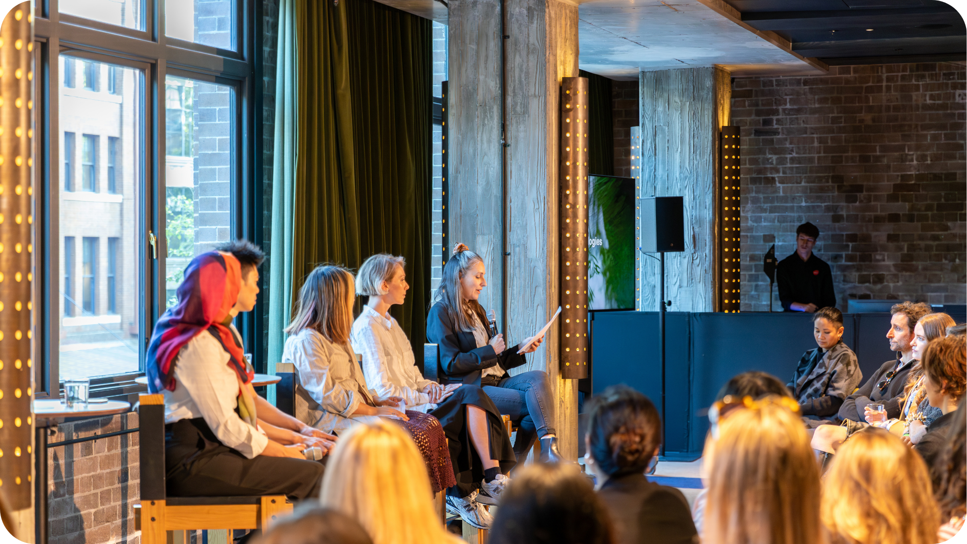 Panel session at Ace Hotel Sydney