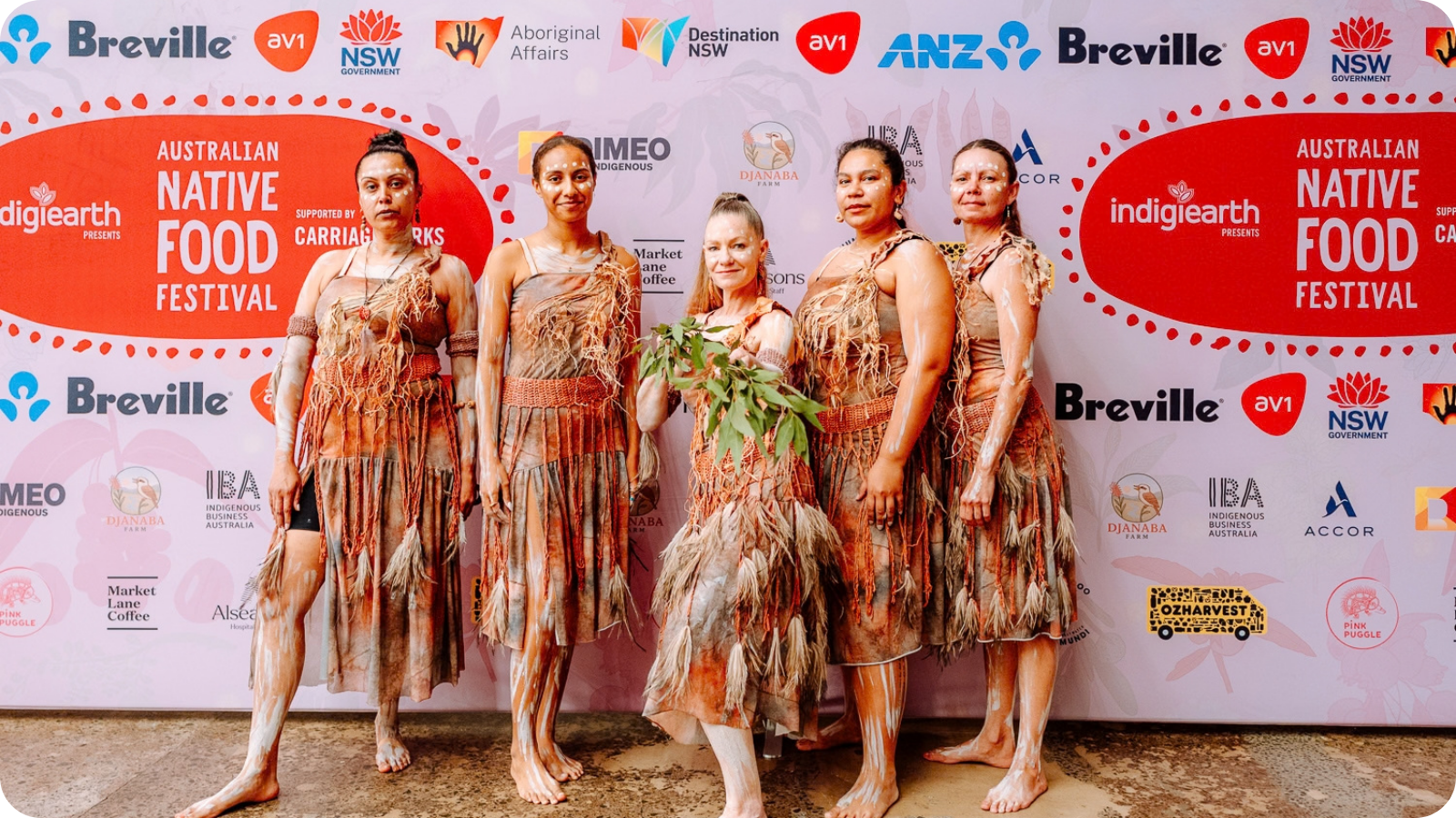 Dancers at Australian Native Food Festival