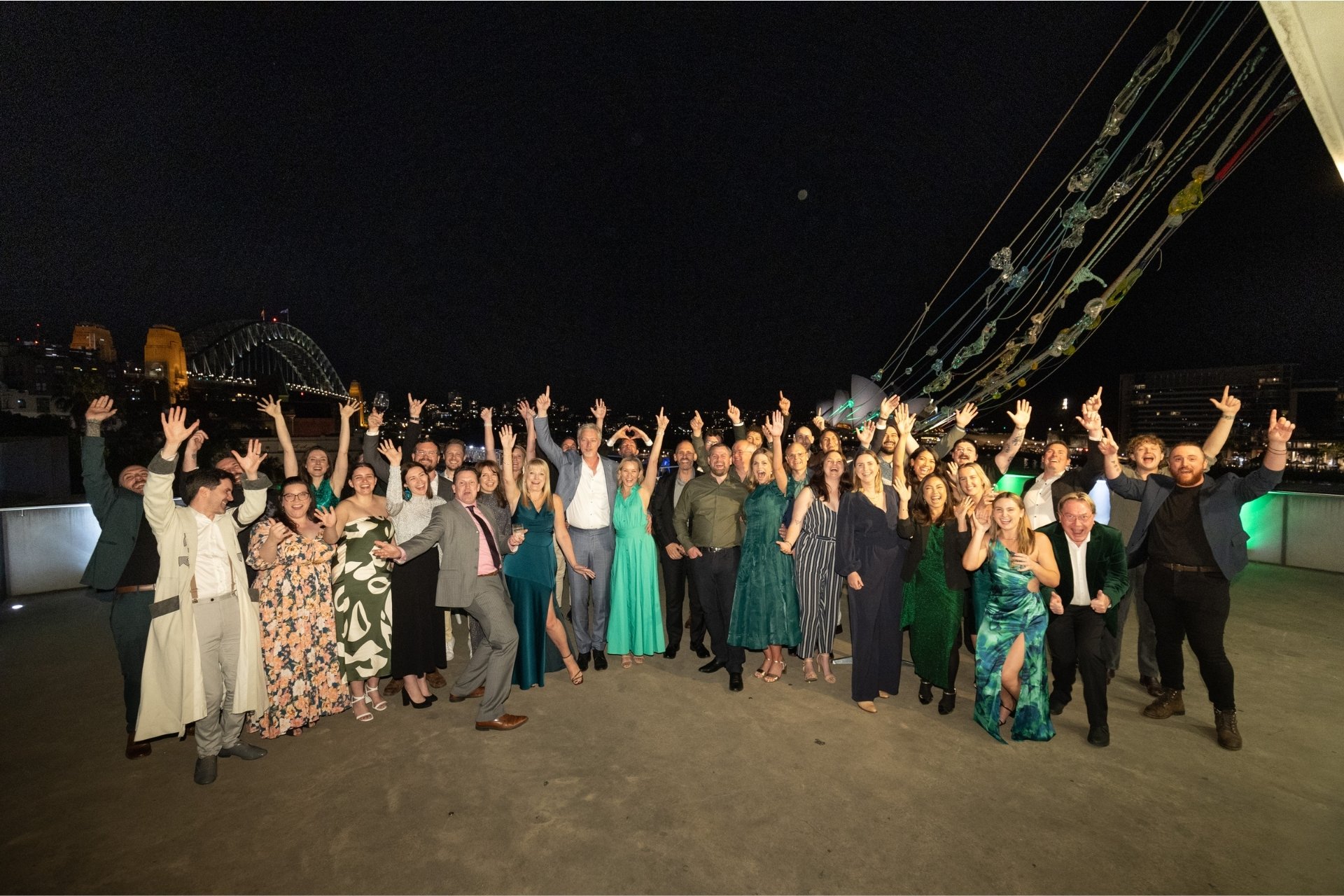 Group shot of attendees