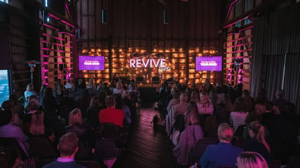 AV1 and Inspire Speakers deliver a compelling, energetic Revive Live