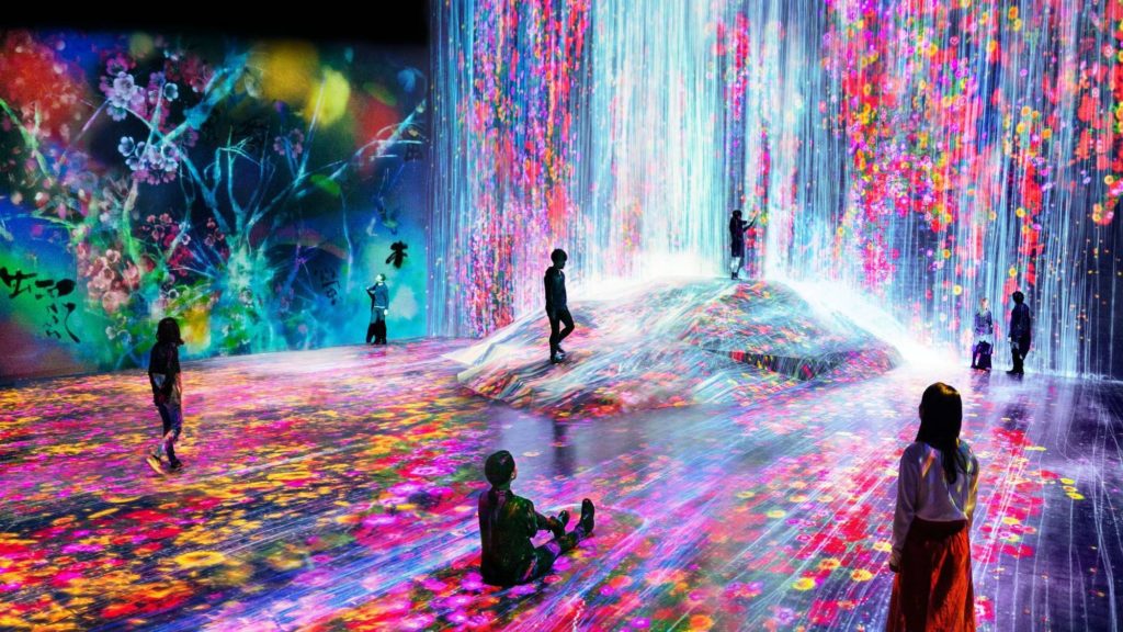 Borderless by teamLab. MORI Building Digital Art Museum. Photo: via teamLab