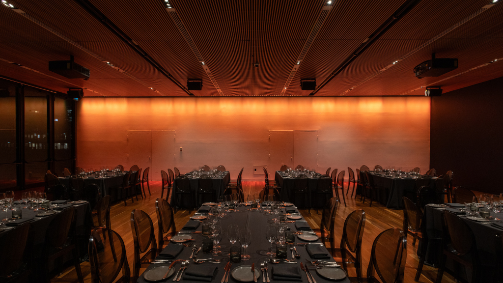 Simple wall wash lighting in the Quayside Room