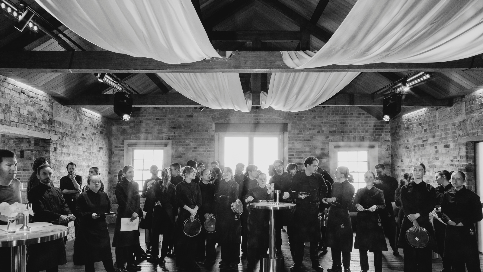 Crowded event in Watersedge at Campbell Stores